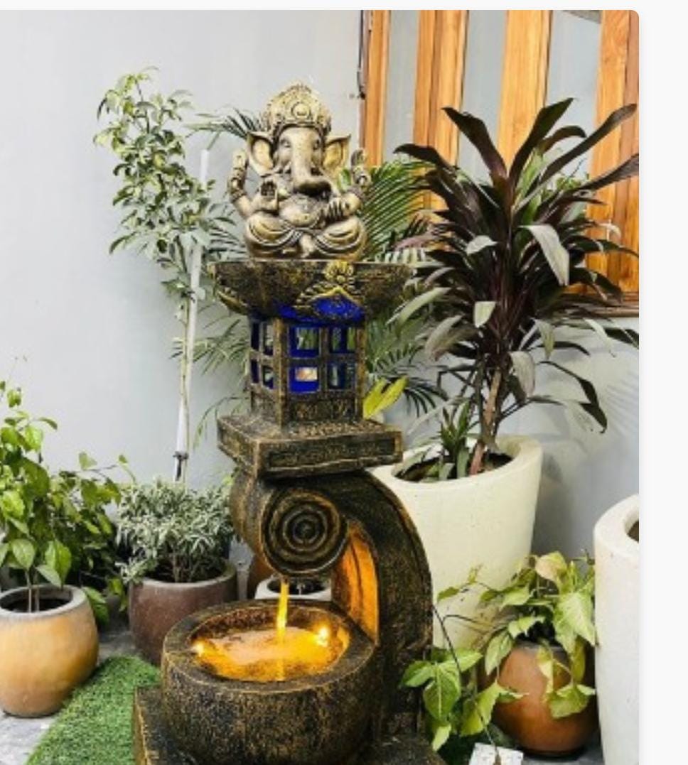 Ganesha Water Fountain