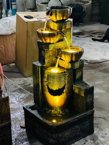 Diya Indoor Fountain With Led Light