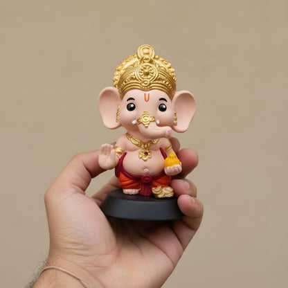 Ganesha with Mushak & Modak