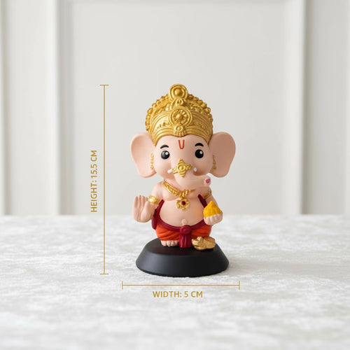 Ganesha with Mushak & Modak