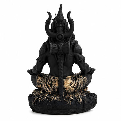 Shiva Idol | Black & Gold