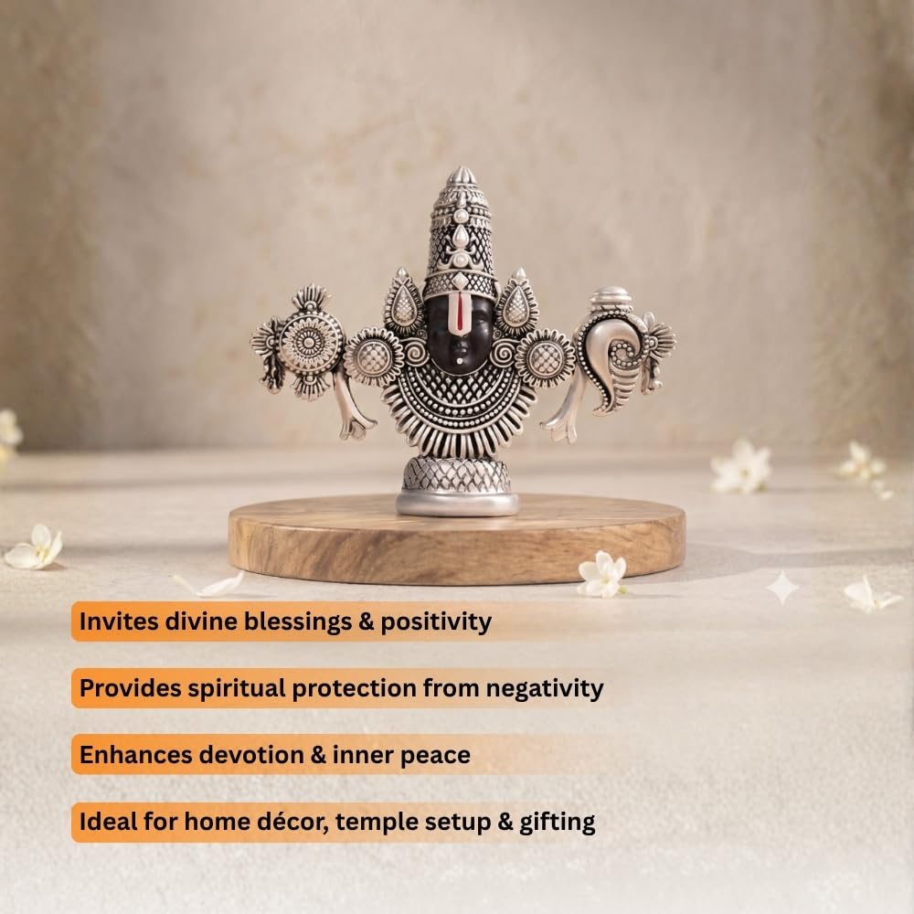 Lord Balaji | Silver Finishing