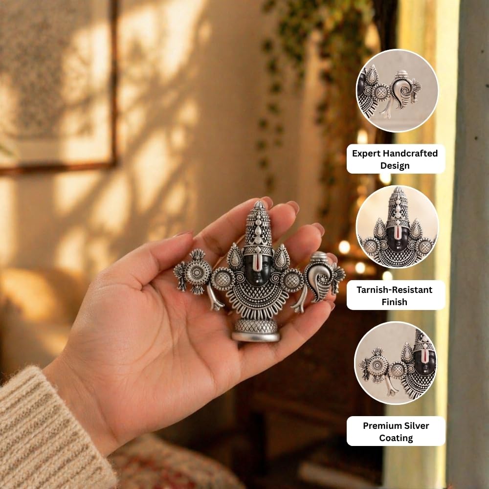 Lord Balaji | Silver Finishing