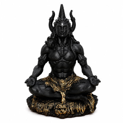 Shiva Idol | Black & Gold