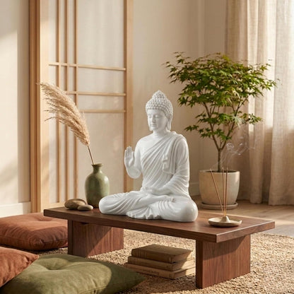 2 Feet Meditating Buddha