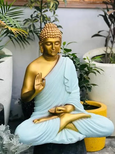 Blessing Buddha Statues in Matte Finish  (1-2Ft)